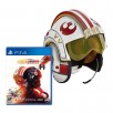 Star Wars: Squadrons and Black Series Battle Simulation Helmet PlayStation 4 Software Bundle (Preorder)