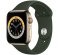 Apple Watch Series 6 GPS & Cellular 44mm Gold Stainless Steel Case With Cyprus Green Sport Band