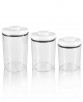 OXO Food Storage Containers, 3 Piece Round Pop Canister Set