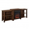Lowes: Walker Edison 70-in Tiered Top Open Shelf Fireplace TV Console $299.99 and more