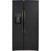GE 36" Side by Side 25.1 cu. ft. Energy Star Refrigerator (Black Slate)