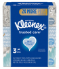 3-Count 144-Sheet Klenex Everyday Facial Tissues