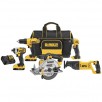 DeWalt 5-Tool 20-Volt Max Power Tool Combo Kit