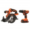 Black + Decker 20V MAX Cordless Drill/Driver Combo Kit w/ Saw