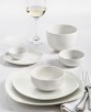 Tabletops Unlimited Whiteware 42-PC. Dinnerware Set, Service for 6