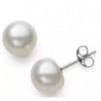 Macys: Belle de Mer Cultured Freshwater Button Pearl Stud Earrings (8-9mm) $5.99, More