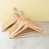 LNT Home 24 Pack Boxed Wood Hangers