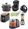 Kohls: 4 Small Kitchen Appliances (Crock Pot, Blender, Skillet & More) $64.57 + $71 Back