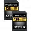 2-Pack ProGrade Digital UHS-II SDXC Memory Cards: 128GB $75.99, 256GB $143.99