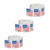 100-Pack USPS Forever Stamps - 2018 U.S. Flag or Patriotic Spiral Christmas