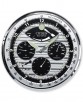 Citizen Gallery Silver-Tone Wall Clock