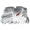 CRAFTSMAN 243-Piece Standard (SAE) and Metric Combination Polished Chrome Mechanics Tool Set