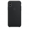 Apple Silicone Case for iPhone X - Black