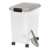 IRIS 8.25-Gallon (33-Quart) Chrome Tote with Latching Lid for $10.46, More