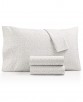 Martha Stewart Essentials 3-Pc. Printed Microfiber Twin Sheet Set from $9.99