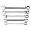 5-Piece Gear Wrench or TEQ Correct Professional Ratcheting Wrench Set $15