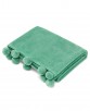 70" x 50" Vera Wang Azalea Skye Salma Pom Pom Throw (Green or Turquoise)