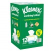 Kleenex Soothing Lotion Facial Tissues 12-Box