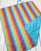 Martha Stewart Collection CLOSEOUT! Rainbow Stripe Beach Blanket