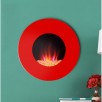 Orren Ellis Laurent Wall Mounted Electric Fireplace