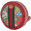 GUCCI Ophidia GG Flora Mini Backpack In Red