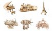 DIY 3D Wooden Puzzle -Transportation/Music/Carnival Rides and more from $8.99