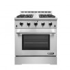 NXR Stainless Steel 30" Professional Style Gas Range with Convection Oven