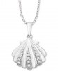 Macys: Diamond Seashell 18" Pendant Necklace $25, More
