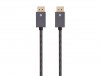 Monoprice DisplayPort 1.2 EasyPlug Nylon Braided Cable Bundle: 12