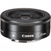 Canon EF-M 22mm f/2 STM Lens (Black or Silver)