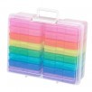 16-Case Recollections Photo & Craft Keeper Storage Cases w/ Box