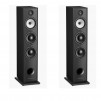 Triangle 2 Pack HiFi Floor Standing Speaker - Borea BR08, Black Ash, Single