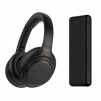 Sony WH-1000XM4 Wireless Noise Canceling Headphones + Mophie 20800mAh Power Bank