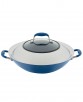 Anolon Advanced Home Hard-Anodized 14" Nonstick Wok with Side Handles