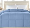 Royal Luxe Lightweight Microfiber Color Down Alternative Full/Queen Comforter, Hypoallergenic Polye