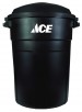 Ace 32 gal. Plastic Garbage Can Lid Included