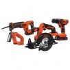 BLACK+DECKER 4-Tool 20V MAX LI-ION Cordless Power Tool Combo kit