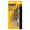 6-Piece DeWALT Assorted High-Speed Steel Twist Drill Bit Set for $2.99, More