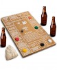 Hammer + Axe Game Wood Drinkopoly Board