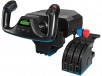 Logitech Flight Yoke System Professional Simulation Yoke and Throttle Quadrant