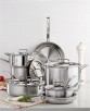 Cuisinart Multiclad Pro Tri-Ply Stainless Steel 12 Piece Cookware Set