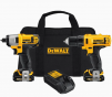 DeWalt 12V MAX Cordless Li-Ion Impact Driver and Drill Combo Kit