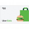 $50 Uber Eats eGift Card (Digital Delivery) $45