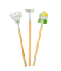 Little Tikes Growing Garden Large Tool Set (Lightweight Metal Shovel, Rake, Hoe)