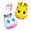 Little Tikes Catch & Stick Toss Game w/ 2 Soft Animal Mitts & Baseball