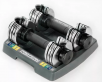 ProForm Adjustable Pair Dumbbells Black/Silver (2.5lbs - 12.5lbs)