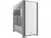 Corsair 4000D CC-9011199-WW White Steel / Plastic / Tempered Glass ATX Mid Tower Computer Case
