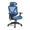 Union & Scale FlexFit Dexley Mesh Task Chair, Blue (UN59375)