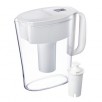 Brita Water Filter 5-Cup Metro Water Pitcher Dispenser (White or Red) + Standard Water Filter
