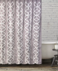 BCBGMAXAZRIA Interlocked Ogee Tufted Shower Curtain